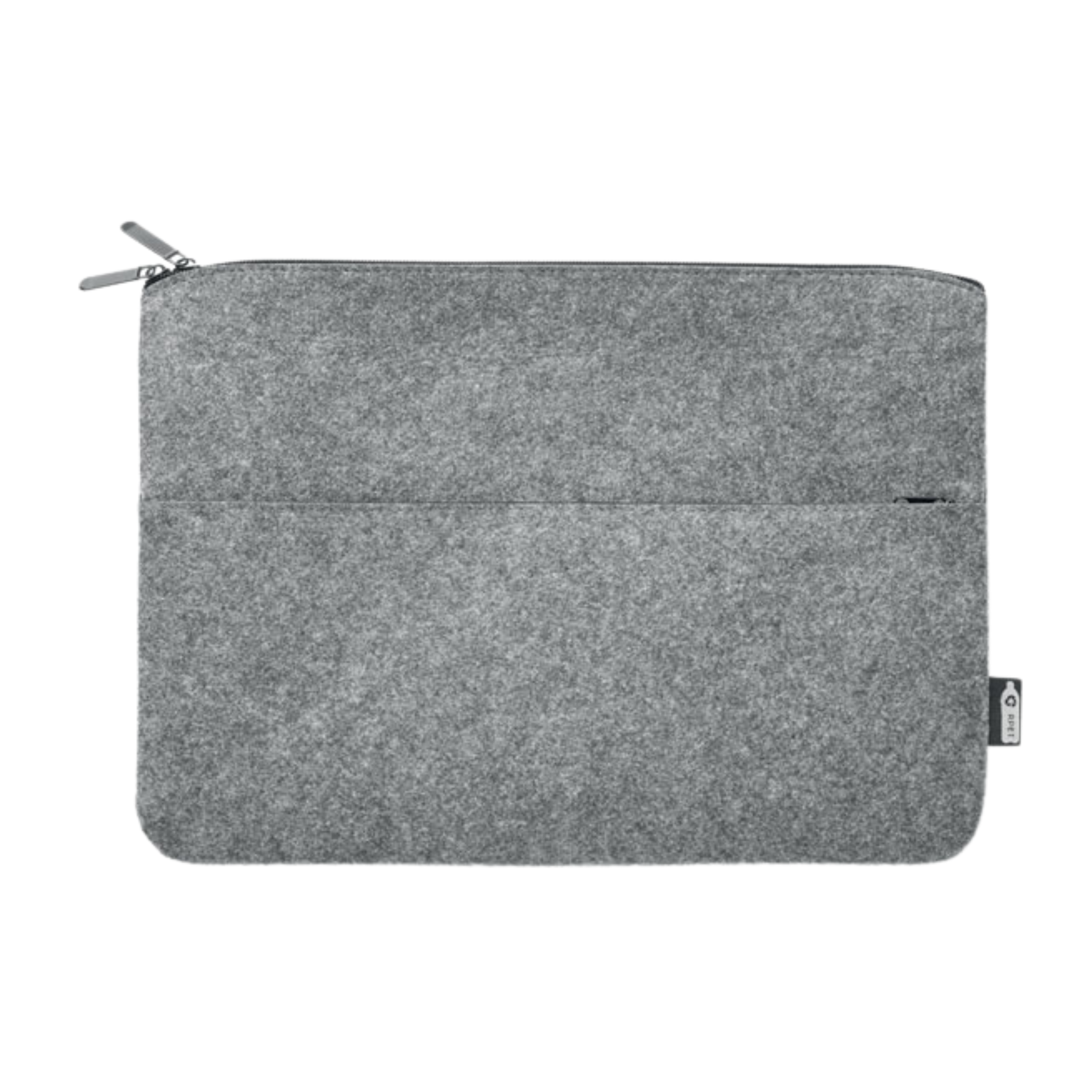 RPET Felt Zippered Laptop Bag