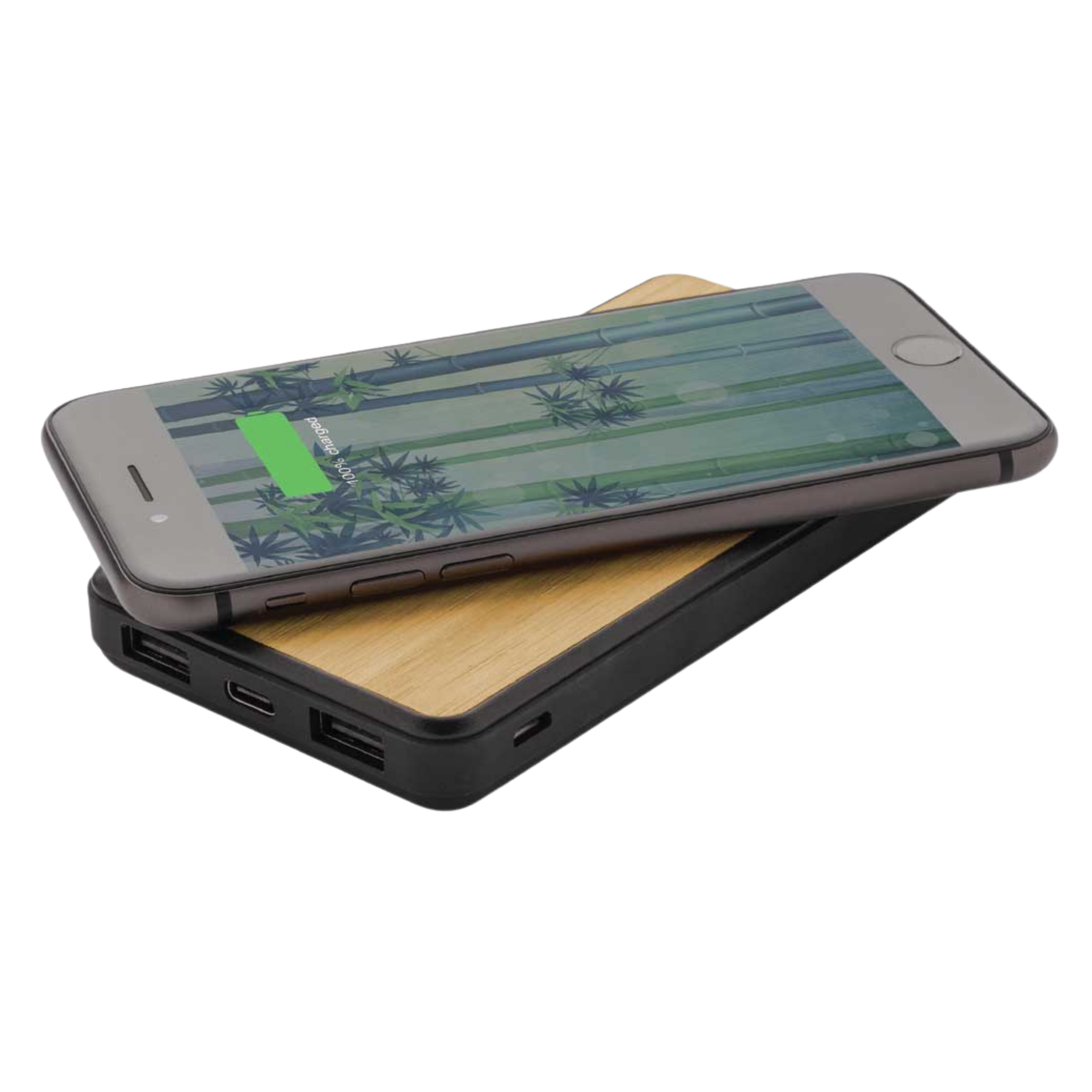 Recycled 10,000 mAh Wireless Powerbank