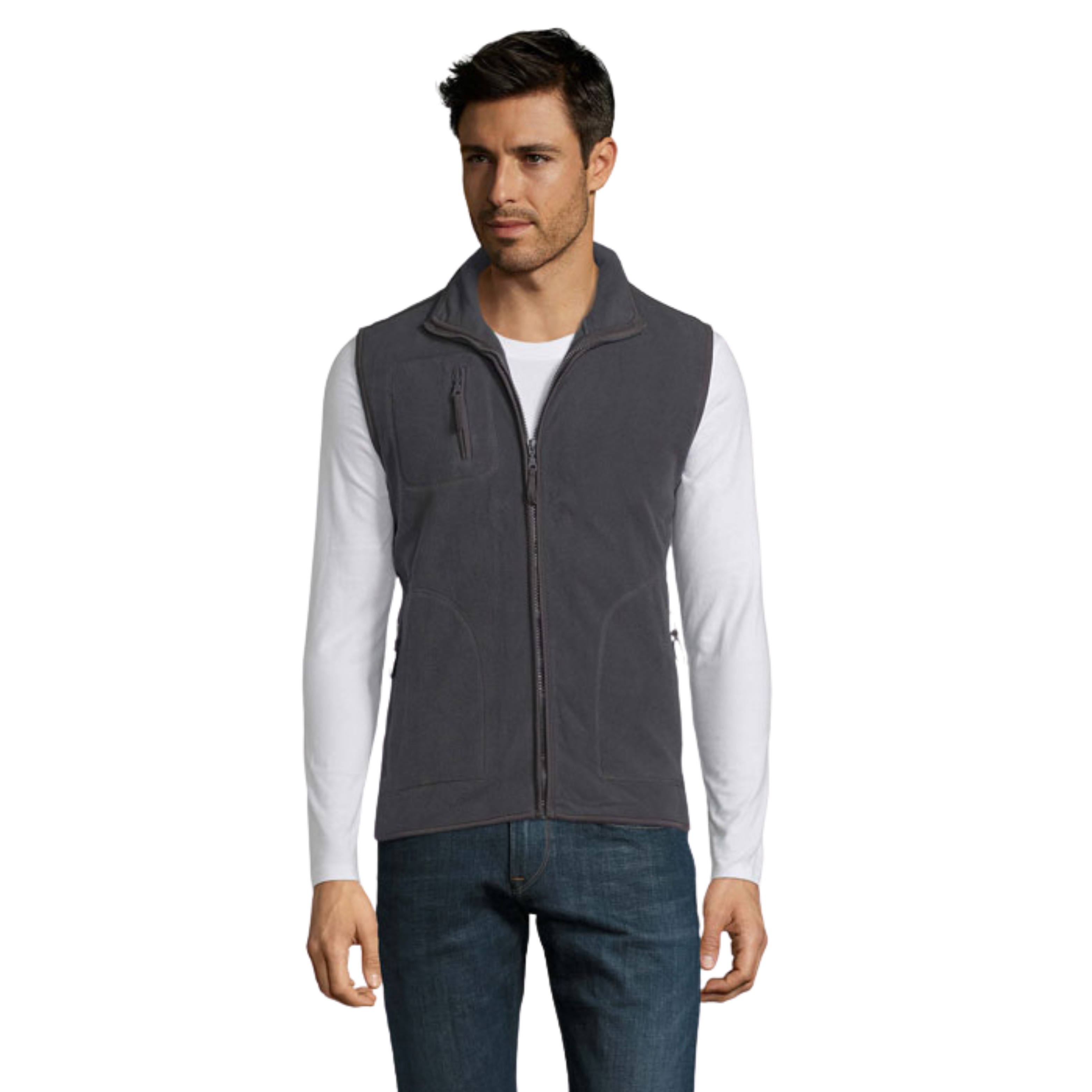 Unisex Sleeveless Fleece