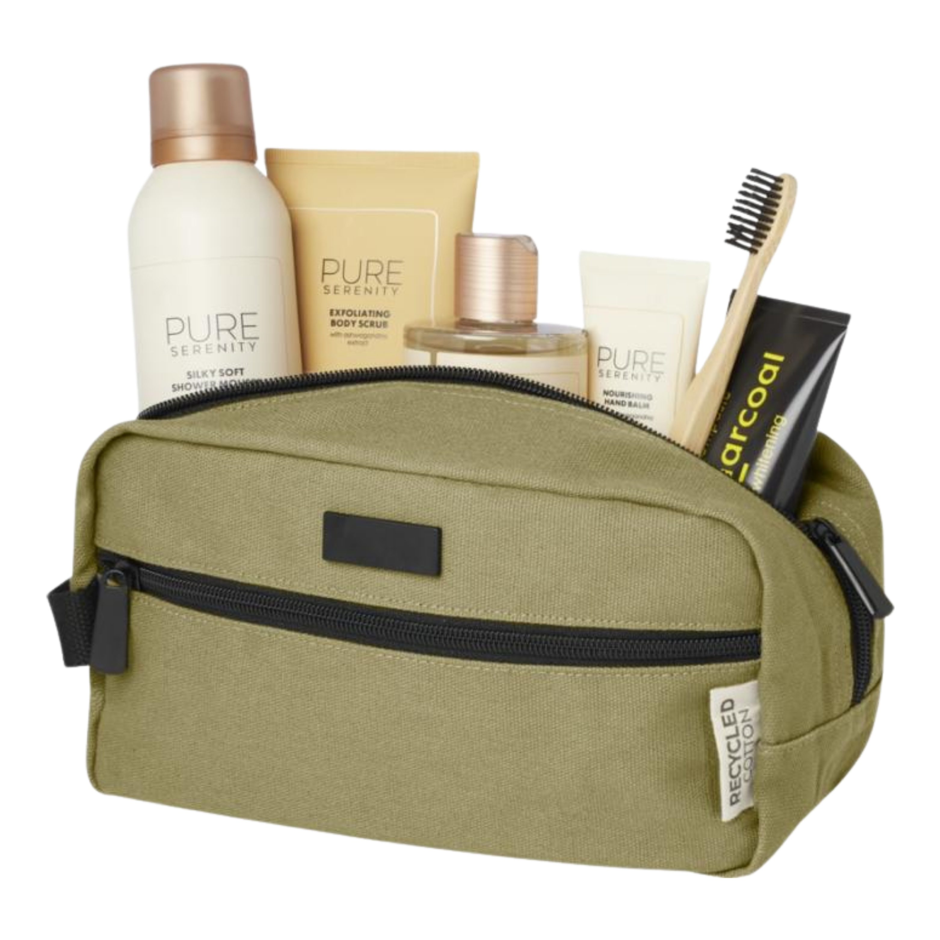 Recycled Canvas Travel Accessory Pouch