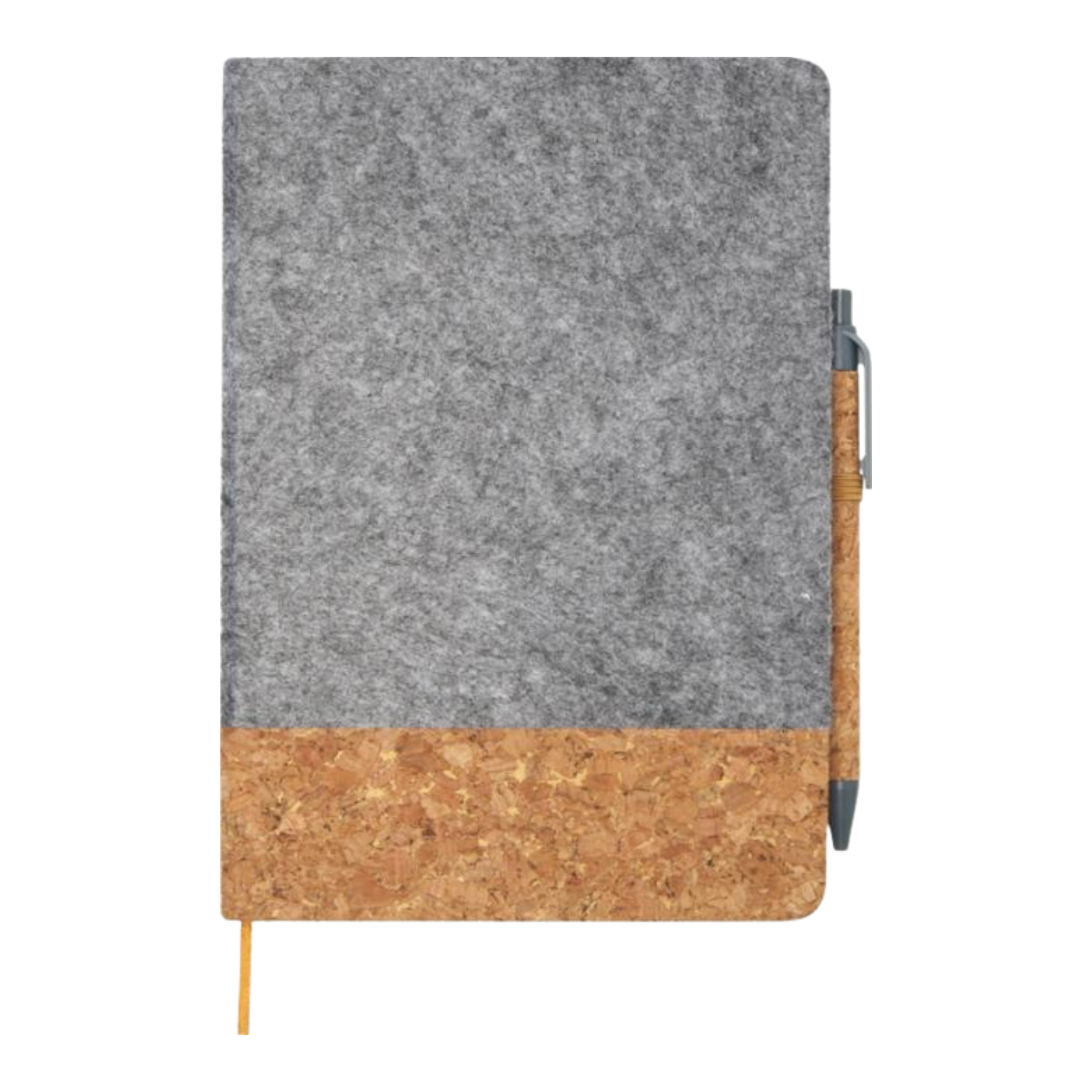 A5 Hard Cover Felt Notebook