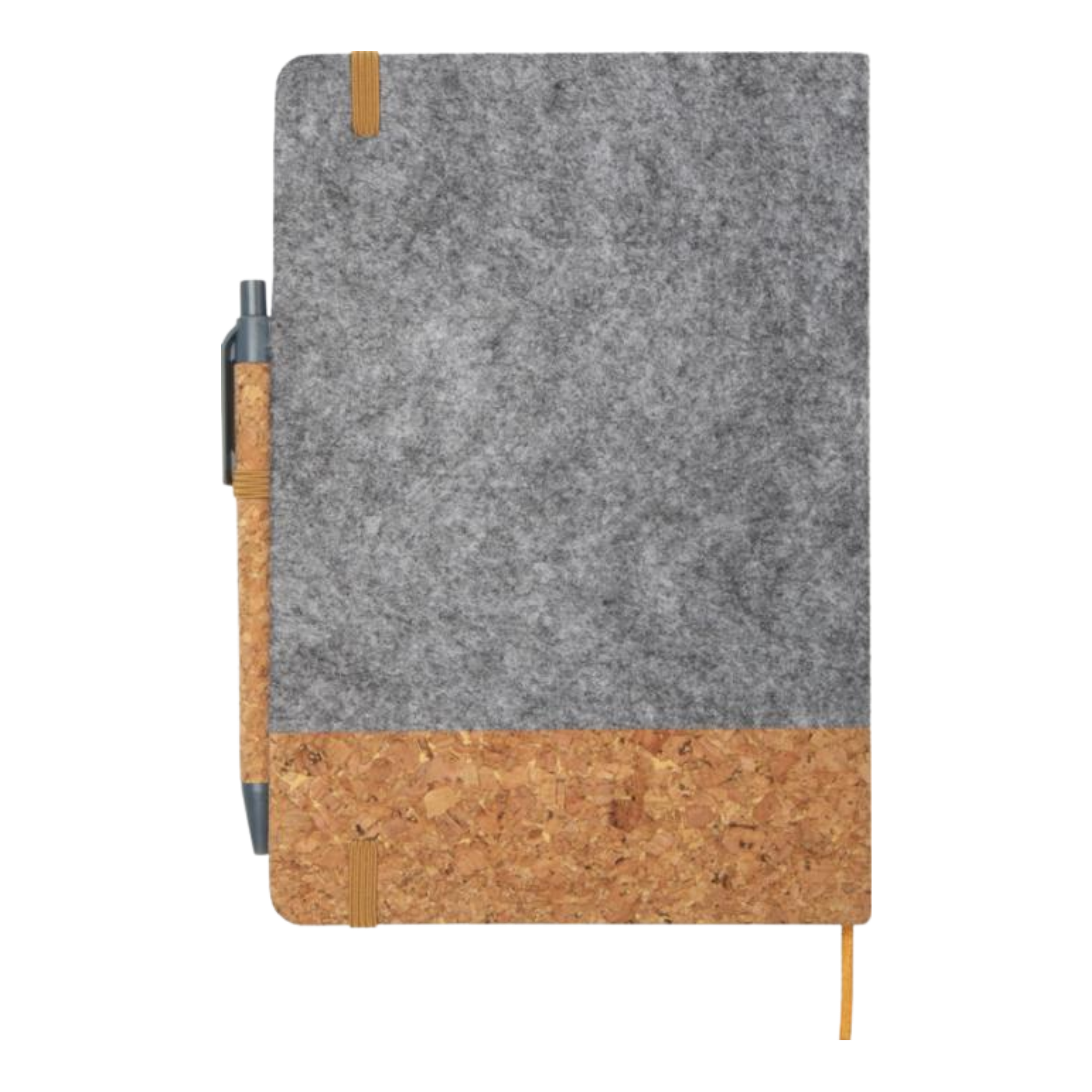 A5 Hard Cover Felt Notebook