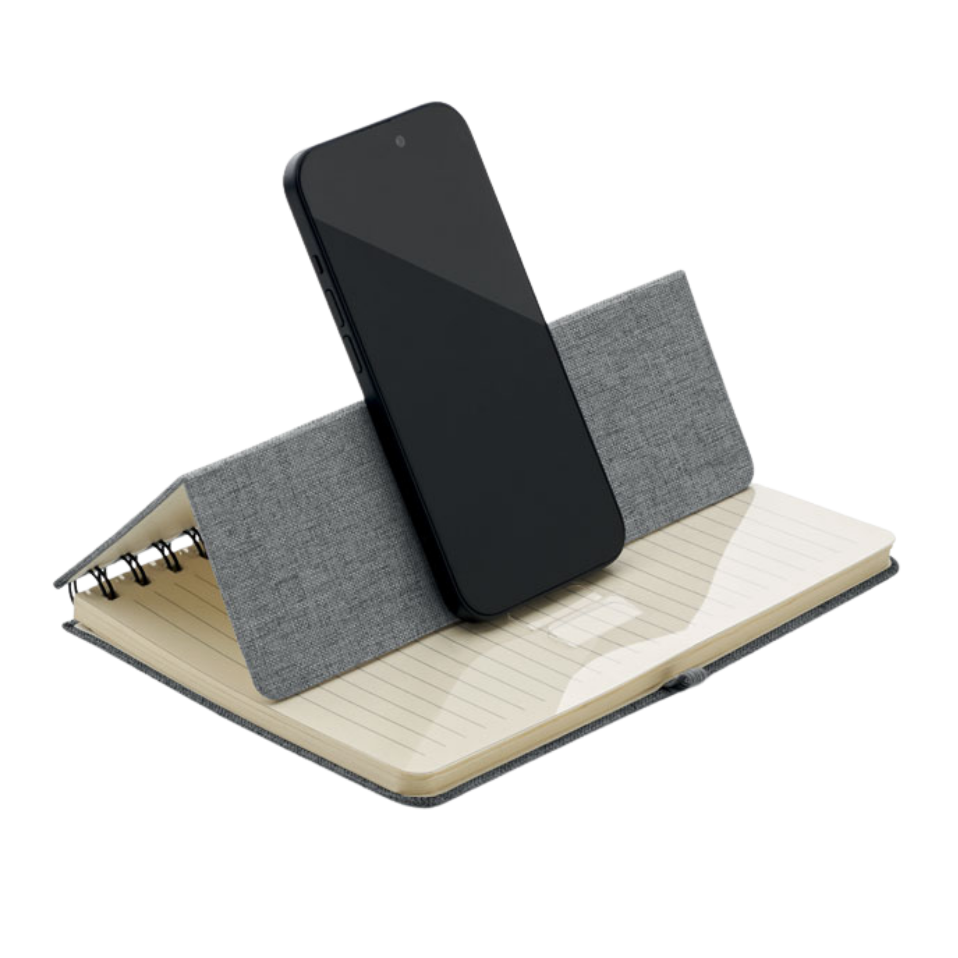 Phone Stand Spiral Notebook